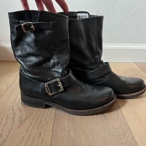 Frye Veronica Shortie Leather Boots
